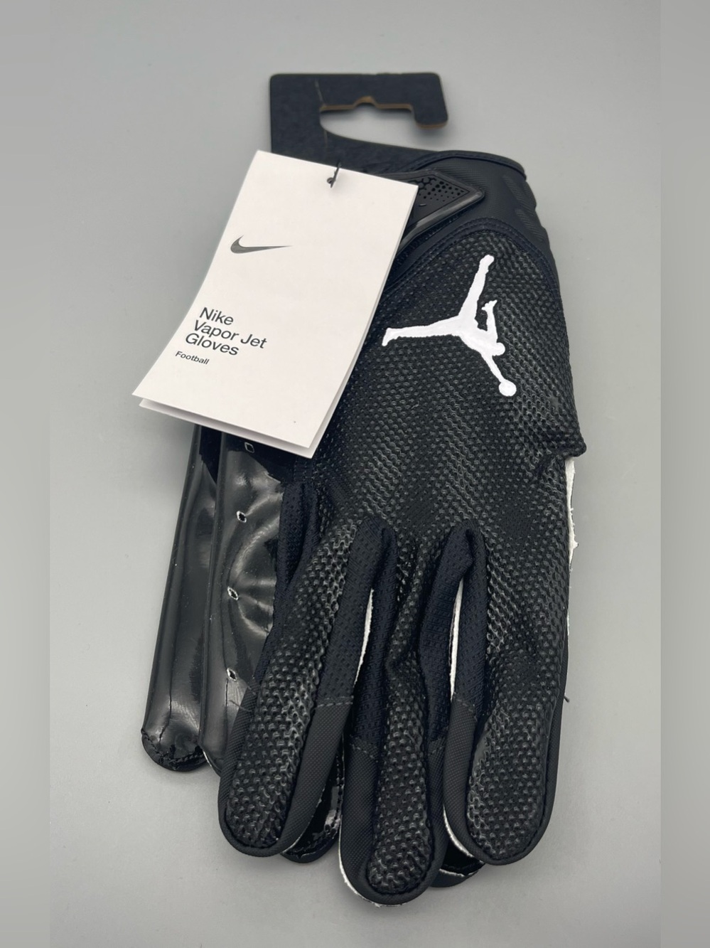 Nike Jordan Vapor Jet NFL Football Gloves White/Black DX4546-091 Men’s XXL NEW